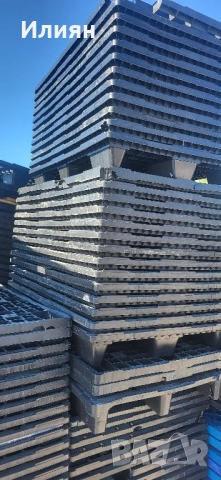 Пластмасови палети, снимка 8 - Друго търговско оборудване - 51584879