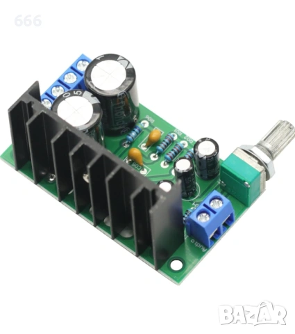 2 бр. TDA2050 DC 12-24V 5W-120W моно усилвател, едноканален моно аудио усилвател, платка, снимка 3 - Друга електроника - 54045646