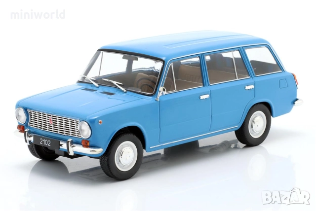 ВАЗ 2102 Жигула LADA1200 комби 1971 - мащаб 1:24 на WhiteBox моделът е нов в кутия