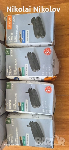 вътрешни гуми за велосипед 