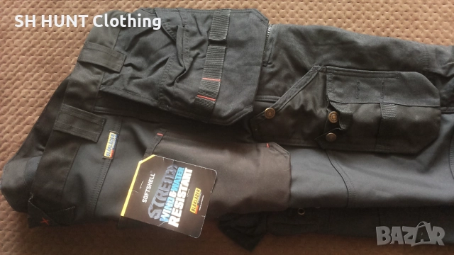 BLAKLADER 1500 CRAFTSMAN Softshell Winter Trouser размер 48 / M зимен работен панталон W4-356, снимка 4 - Панталони - 52111523