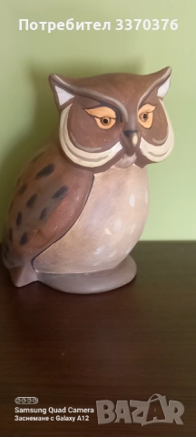 Декоративна фигура-Бухал, снимка 4 - Декорация за дома - 51845221