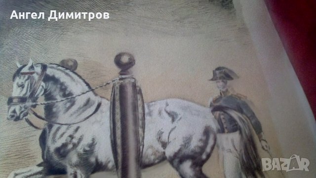 Стара литография Colonel Margot, снимка 7 - Антикварни и старинни предмети - 35019339
