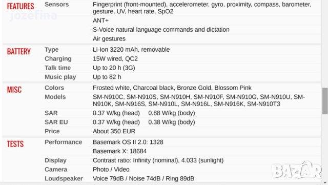 Продавам телефон Самсунг Галакси ноте 4. Samsung galaxy note 4 , 5.7 инч екран, снимка 6 - Samsung - 44262051