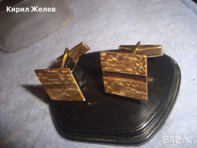 СТАРИ ПОЗЛАТЕНИ ЗЛАТНО ДУБЛЕ БУТОНЕЛИ БРОНЗОВИ - ЗЛАТАРСКА ПРОМИШЛЕНОСТ СОФИЯ с КУТИЙКА 56051 , снимка 10 - Антикварни и старинни предмети - 37590388