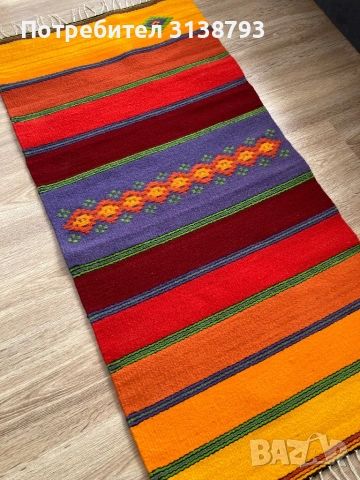 Вълнена черга, снимка 2 - Килими - 51834120