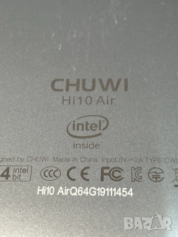 таблет Chuwi Hi10 Air (модел CW1529) заключен, снимка 4 - Таблети - 55914188