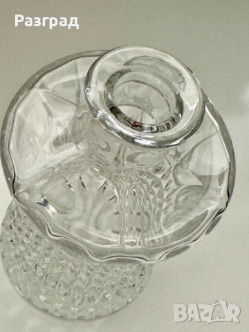 Кристална гарафа - декантер  бутилка за алкохол, снимка 4 - Други - 44682350