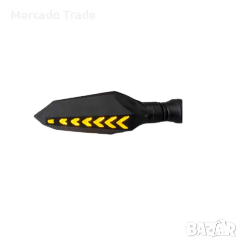 К-т мигачи мото Mercado Trade, PVC, С бягащ мигач, LED, 12V, снимка 3 - Аксесоари и консумативи - 49907295
