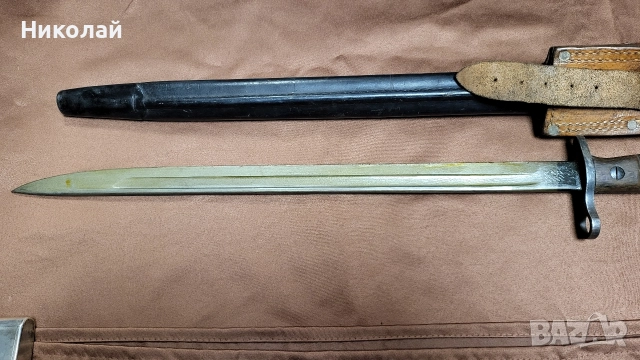 Щик ,нож САЩ ,Америка Спрингфилд 1913г., снимка 4 - Антикварни и старинни предмети - 52997286