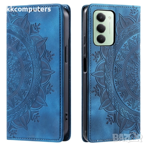 Кожен калъф-портфейл с Протектор за Xiaomi Redmi 15 5G/ 4G | Удароустойчив PU+TPU, Стойка, Магнитно , снимка 5 - Калъфи, кейсове - 51995383