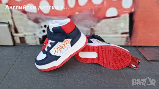 Английски детски кецове-Spiderman, снимка 5 - Детски обувки - 49745954