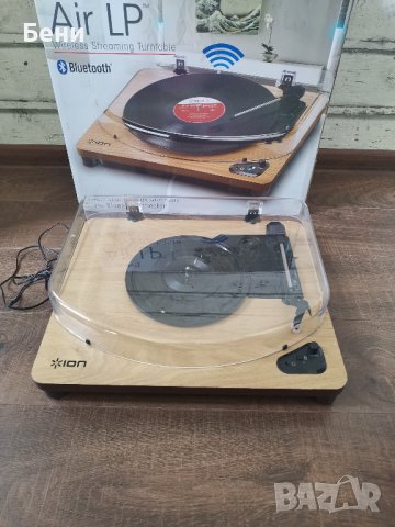 Продавам чисто нов грамофон Ion Air lp bluetooth , снимка 3 - Грамофони - 38041769
