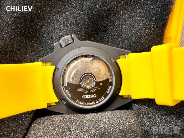 SEIKO Yellow Submariner - Limited edition MOD, снимка 6 - Мъжки - 53890802