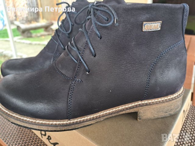 Дамски боти от естествена кожа , снимка 3 - Дамски боти - 38700426