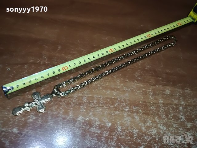 ЛАНЕЦ ЗА ВРАТА-ЦВЯТ ЗЛАТО 2808221003, снимка 9 - Колекции - 37822372