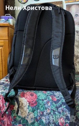 Черна раница, снимка 2 - Раници - 50794839