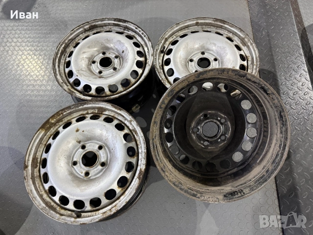 46р. Железни 16" Джанти 5х112 за -VW/AUDI/SKODA/VAG-6.5Jx16H2, ET33, снимка 13 - Гуми и джанти - 53933689