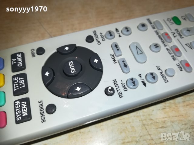 sony rmt-d231p GEMSTAR GUIDE plus+hdd/dvd remote 1111201644, снимка 12 - Дистанционни - 30753439