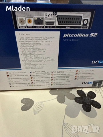 EDISION PICCOLLINO S2 сателитен приемник, снимка 2 - Приемници и антени - 54158074