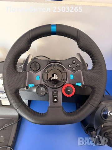 Logitech G29 волан, снимка 2 - Клавиатури и мишки - 54150397