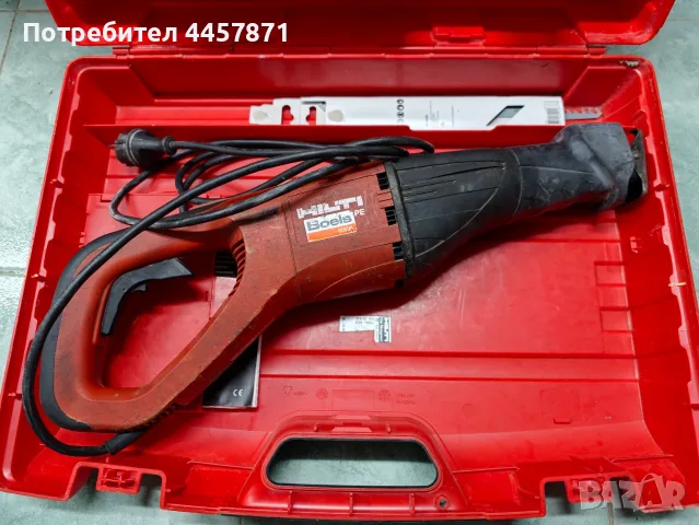 Професионален Саблен Трион Hilti WSR 1400-PE (1400W) с Куфар