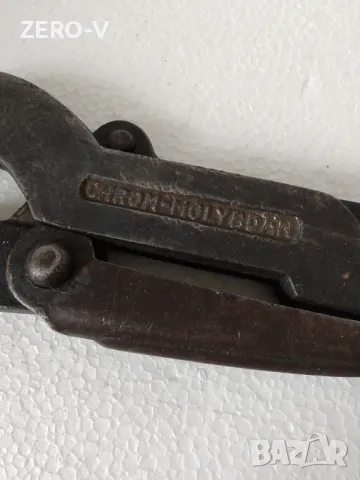 EDK Немски тръбен хром-молибденов ключ 60 см, снимка 3 - Клещи - 50283864