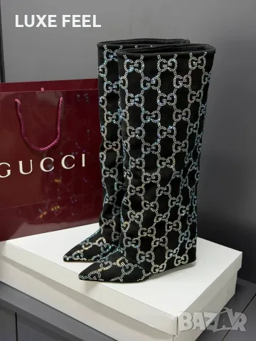 Gucci ⚜️Дамски Ботуши , снимка 4 - Дамски ботуши - 56134637