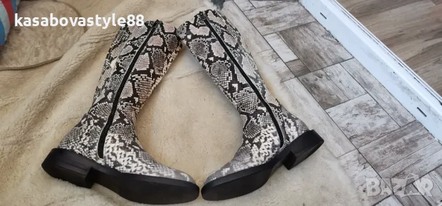 Ботуши Естествена кожа 37 н. , снимка 8 - Дамски ботуши - 47362792