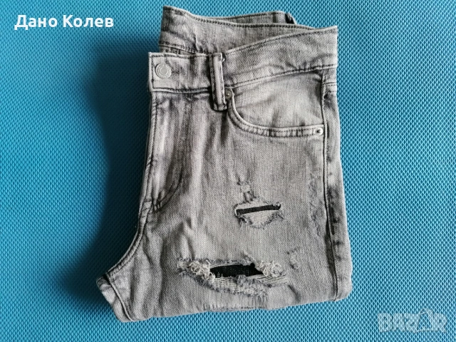 Мъжки Skinny Jeans [H&M] [Размер: 28/30] [Цвят: Сив], снимка 9 - Дънки - 53882901