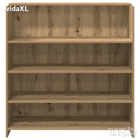 vidaXL Приемно бюро, дъб артизан, 100x50x103,5 см, инженерно дърво, снимка 5 - Бюра - 56147062