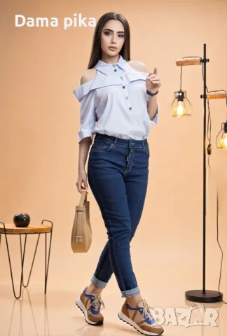Разкошни дънки Lucy fashion , снимка 2 - Дънки - 55235833