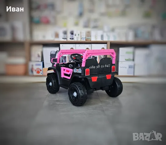 ТОП ЦЕНА!НОВО!Акумулаторен джип Tango с 12 V батерия,USB,Функция люлеене, снимка 7 - Детски велосипеди, триколки и коли - 55735679
