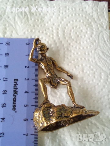 Бронзова фигурка на Ам-гъл 42975, снимка 7 - Колекции - 54173025