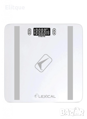 Електронен кантар с LSD дисплей и функция за памет до 10 човека Lexical LBS-4360, снимка 5 - Друга електроника - 52870879