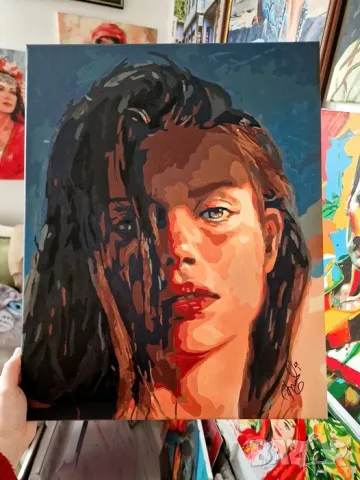 Красива Рисувана Картина *O,mio amore!