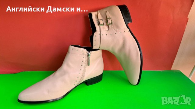 Английски дамски боти естествена кожа-NEXT , снимка 4 - Дамски боти - 39009232