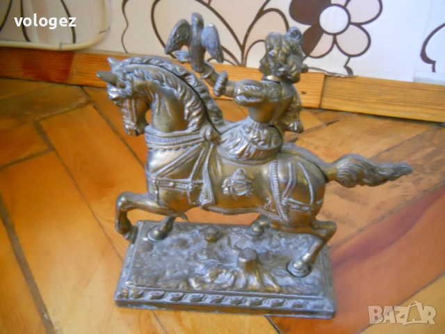 Старинни бронзови и месингови статуетки, снимка 7 - Антикварни и старинни предмети - 31548641