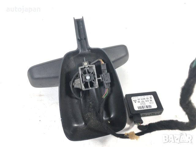 Средно огледало с датчик Peugeot 207cc (2006-2014г.) 9681670780  00607404, снимка 2 - Части - 54325691