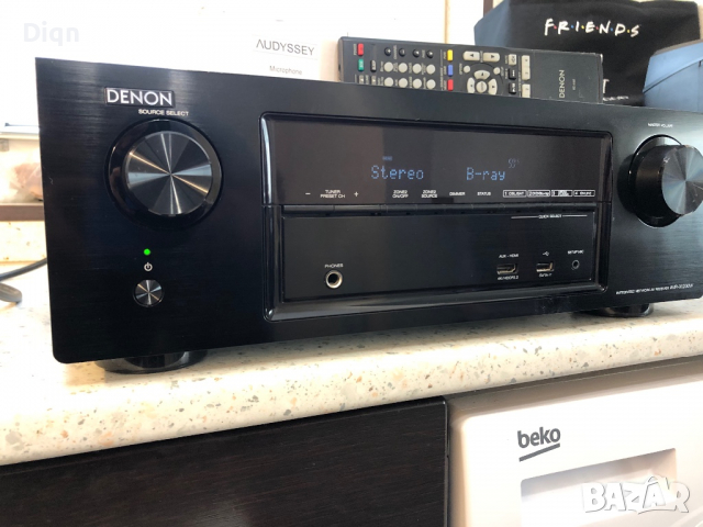 Denon AVR-X1200 Bluetooth Wi-Fi, снимка 6 - Ресийвъри, усилватели, смесителни пултове - 36471413