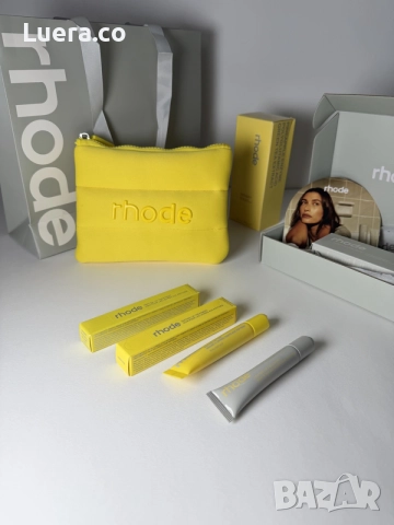 Rhode Жьлт Bubble Bag Lemontini
лимитиран козметичен несесер оригинал
, снимка 8 - Други - 56140017