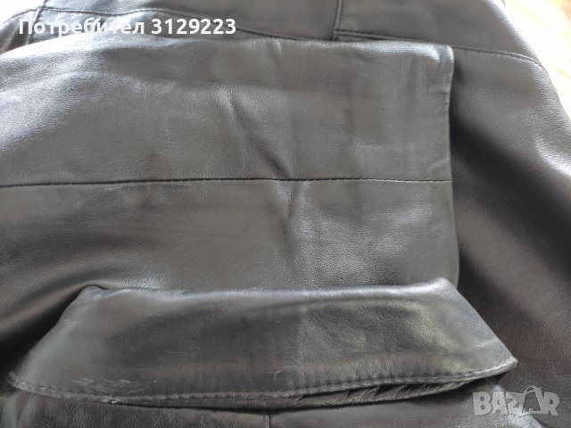 Gina Mariolano leather coat 40, снимка 8 - Палта, манта - 37825309