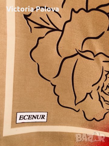 Шал ECENUR 90/90см, снимка 5 - Шалове - 29838741