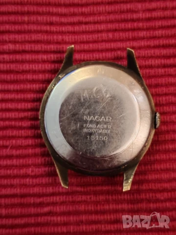 Винтидж механичен, мъжки часовник NACAR, Швейцария. , снимка 2 - Мъжки - 50973603