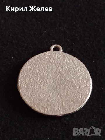 Сребриста висулка медальон много красива стилна метална - 27006, снимка 4 - Други - 36586448