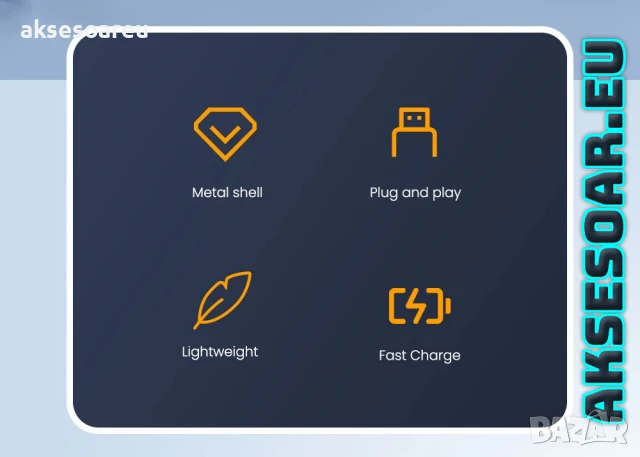 Мини висококачествен преходник 10 A от USB Type A към USB 3.0 C адаптер конвертор Конектор Macbook, снимка 11 - Кабели и адаптери - 50523296