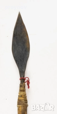 Копие на племето Зулу – Асагаи – 44,5 см., снимка 3 - Антикварни и старинни предмети - 52094262