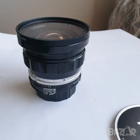 Обектив Nikon Nikkor-Ud Auto 1: 3.5 F=20 mm, снимка 11 - Обективи и филтри - 48689836
