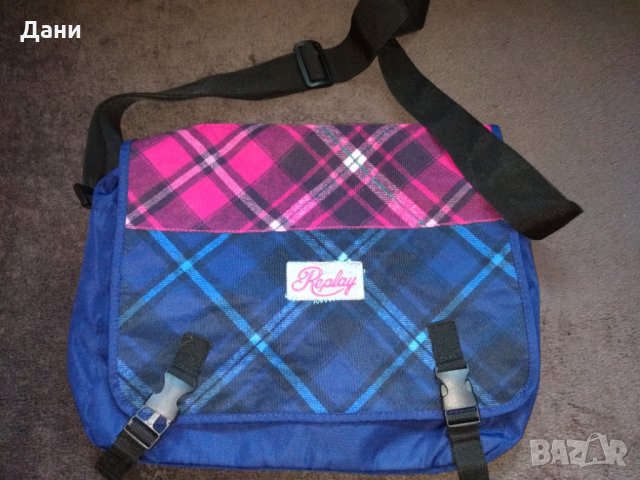 Раница/чанта за лаптоп ,  документи , училище REPLAY, снимка 1