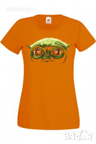 Дамска тениска Star Wars Yoda 2,Филм,Игра,superhero,Изненада,Подарък,Повод,, снимка 8 - Тениски - 37732885